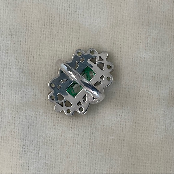 NEW Nicky Butler 925 Sterling Silver Peridot and Green Multi Gemstone Ring - Picture 5 of 6